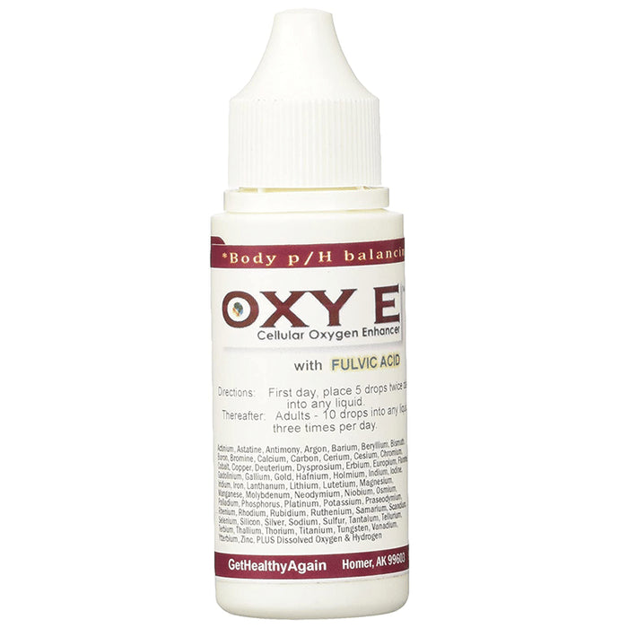 Get Healthy Again Oxy E Cellular Oxygen Enhancer - Classic Derma