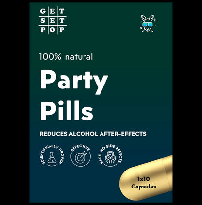 Get Set Pop Party Pills Capsule (10 Each) - Classic Derma