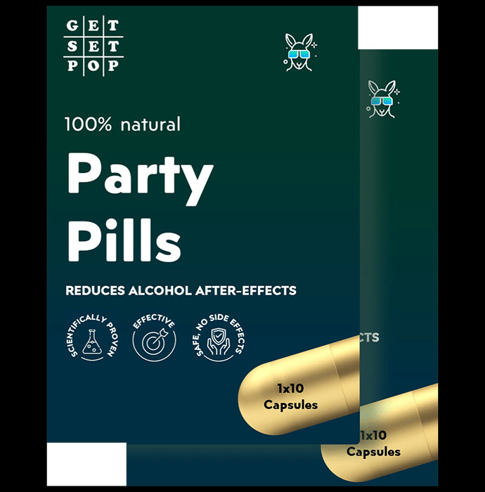 Get Set Pop Party Pills Capsule (10 Each) - Classic Derma