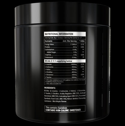 Getough BCAA Amino Powder Mint Mojito