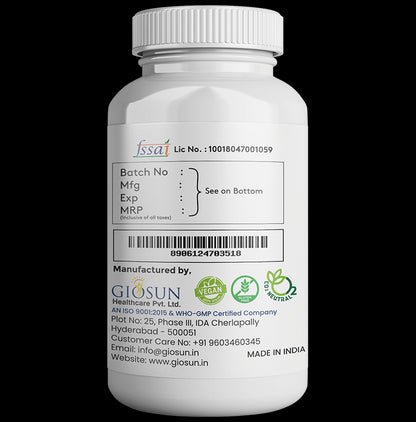 Giosun Beta Glucan 500mg Veg Capsule