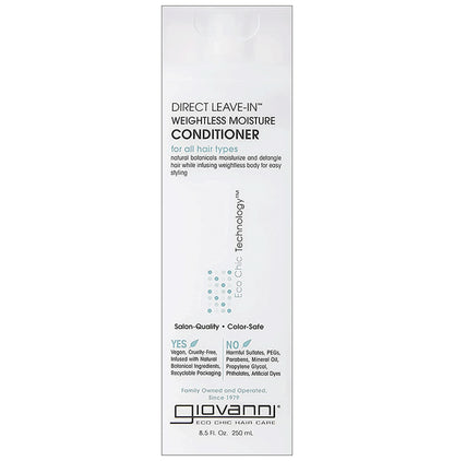 Giovanni Direct Leave-In Weightless Moisture Conditioner - Classic Derma