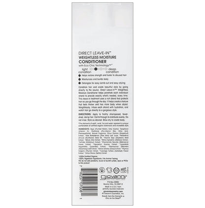 Giovanni Direct Leave-In Weightless Moisture Conditioner