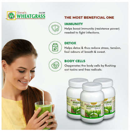 Girme's Wheatgrass Powder 3gm Sachet (30 Each)
