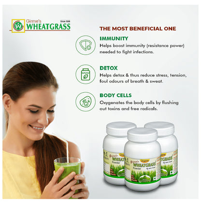 Girme's Wheatgrass Powder 3gm Sachet (30 Each)
