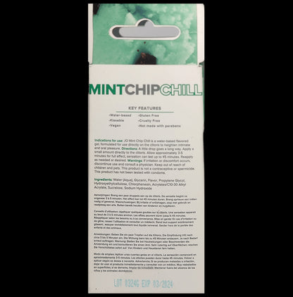 Gizmoswala Jo Flavored Arousal Mint Chip Chill Gel
