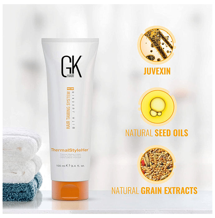 GK Hair ThermalStyleHer Thermal Styling Cream