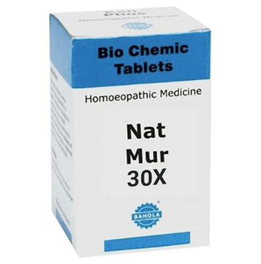Bahola Nat Mur Biochemic Tablet 30X - Classic Derma