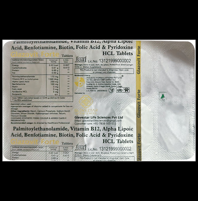 Glazovit Forte Tablet