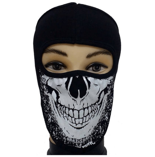 Alamdar Skull Full Mask Black - Classic Derma