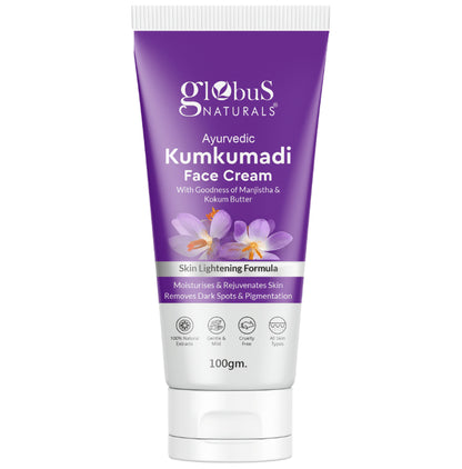 Globus Naturals Ayurvedic Kumkumadi Face Cream (100gm Each) - Classic Derma