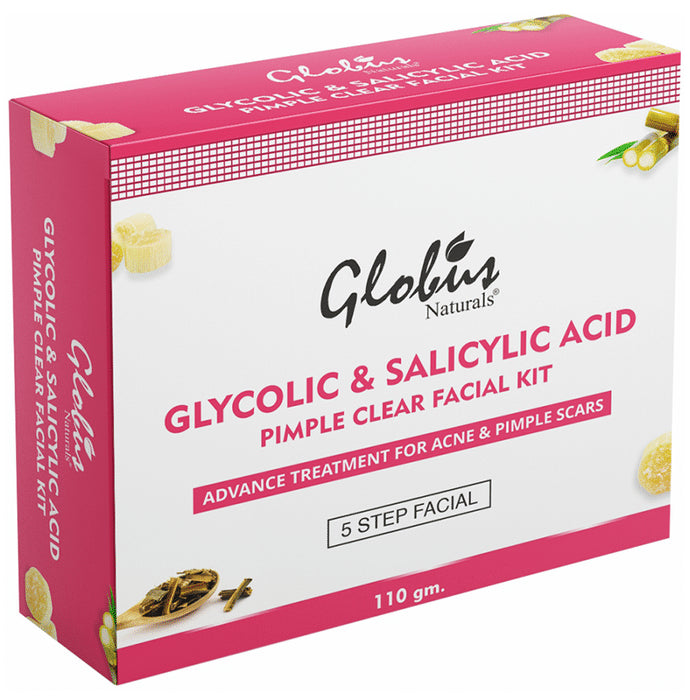 Globus Naturals Glycolic & Salicylic Acid Facial Kit - Classic Derma