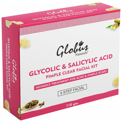 Globus Naturals Glycolic & Salicylic Acid Facial Kit - Classic Derma