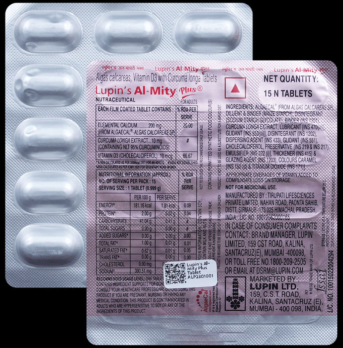 Lupin's Al-Mity Plus Tablet - Classic Derma