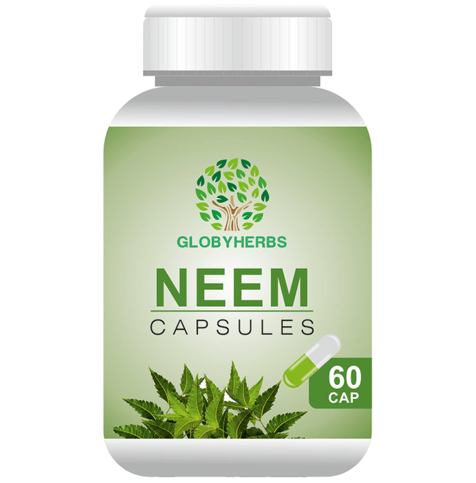 Globyherbs Neem Capsule - Classic Derma