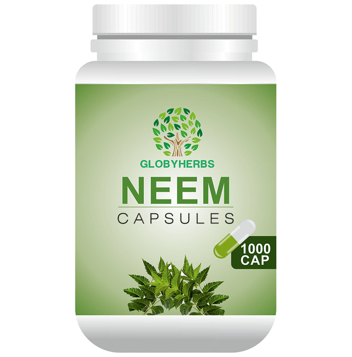 Globyherbs Neem Capsule - Classic Derma