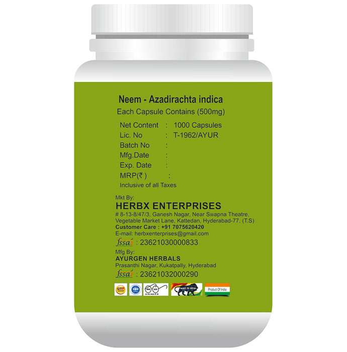 Globyherbs Neem Capsule