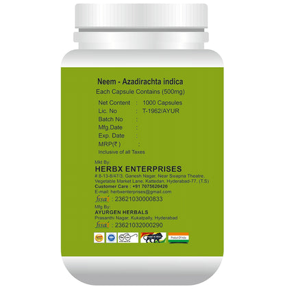 Globyherbs Neem Capsule
