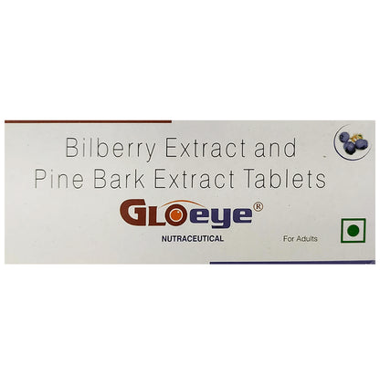 Gloeye Bilberry Extract & Pine Bark Extract Tablet - Classic Derma