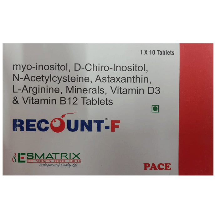 Recount F Tablet - Classic Derma