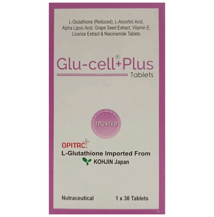 Glu-Cell Plus Glutathione Tablet - Classic Derma