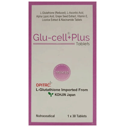 Glu-Cell Plus Glutathione Tablet - Classic Derma