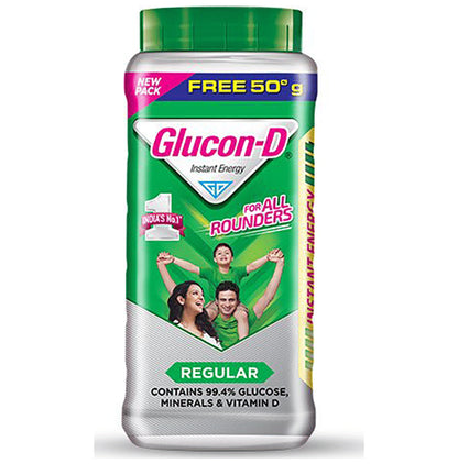 Glucon-D with Glucose, Calcium, Vitamin C & Sucrose | Nutrition Booster - Classic Derma