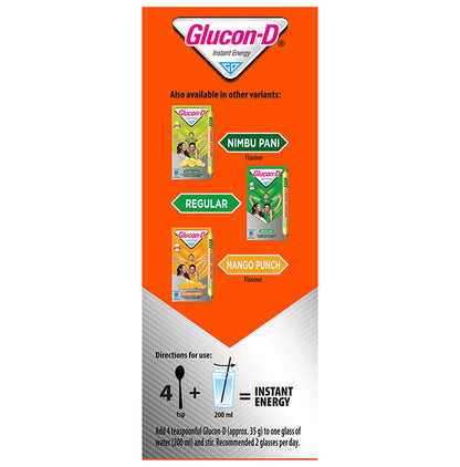 Glucon-D with Glucose, Calcium, Vitamin C & Sucrose | Nutrition Booster