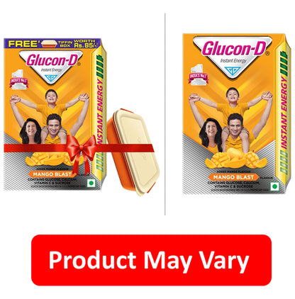Glucon-D with Glucose, Calcium, Vitamin C & Sucrose | Nutrition Booster Mango Burst