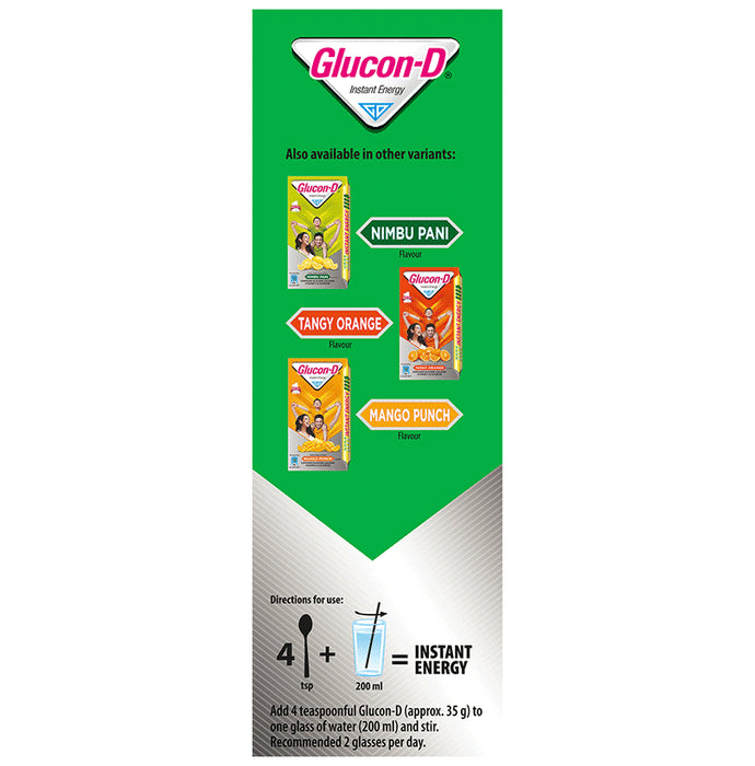 Glucon-D with Glucose, Calcium, Vitamin C & Sucrose | Nutrition Booster Regular