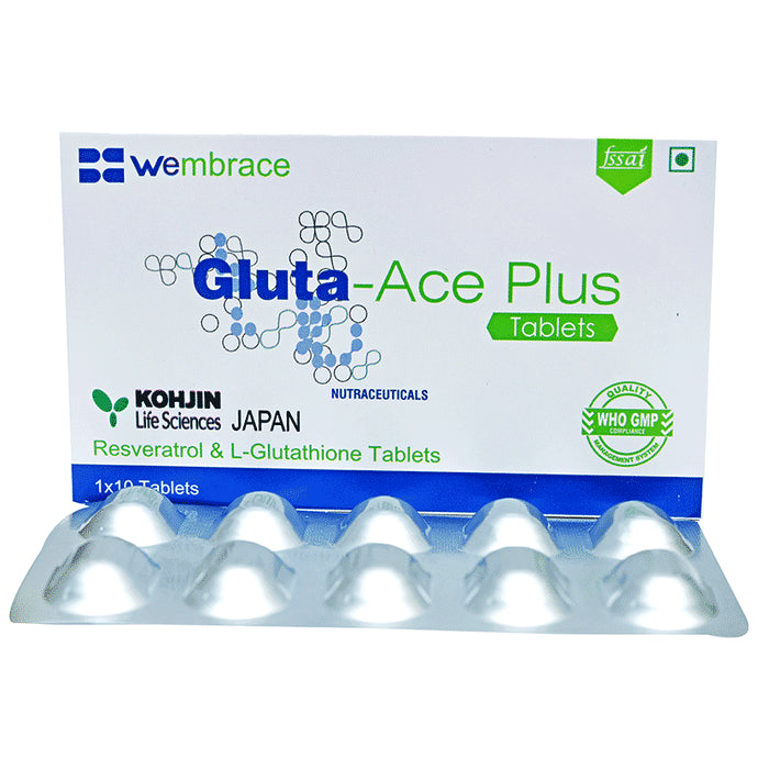 Gluta-Ace Plus Tablet - Classic Derma