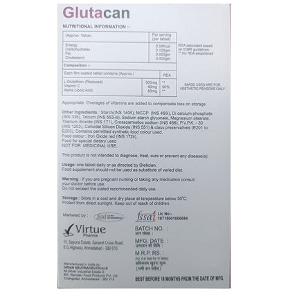 Glutacan Tablet