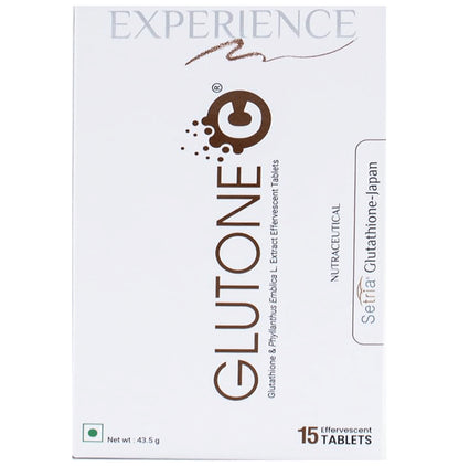 Glutone Glutone C (15 Effervescent Tablet Each) - Classic Derma