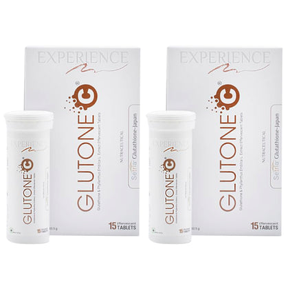 Glutone Glutone C (15 Effervescent Tablet Each) - Classic Derma