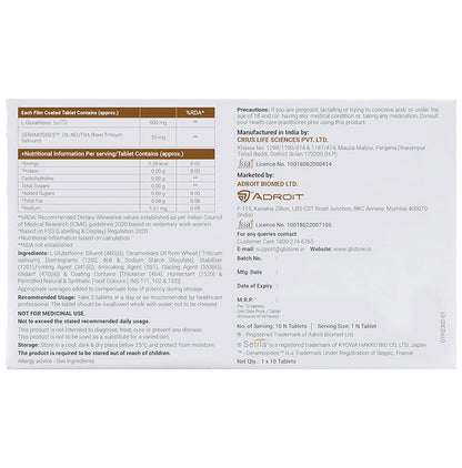 Glutone Hydra Tablet