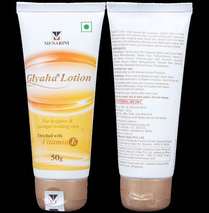 Glyaha Lotion with Vitamin E for Glowing Skin - Classic Derma