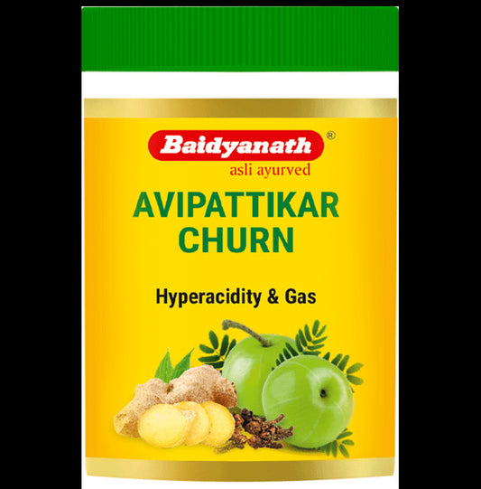 Baidyanath Avipattikar Churna for Hyperacidity & Gas - Classic Derma