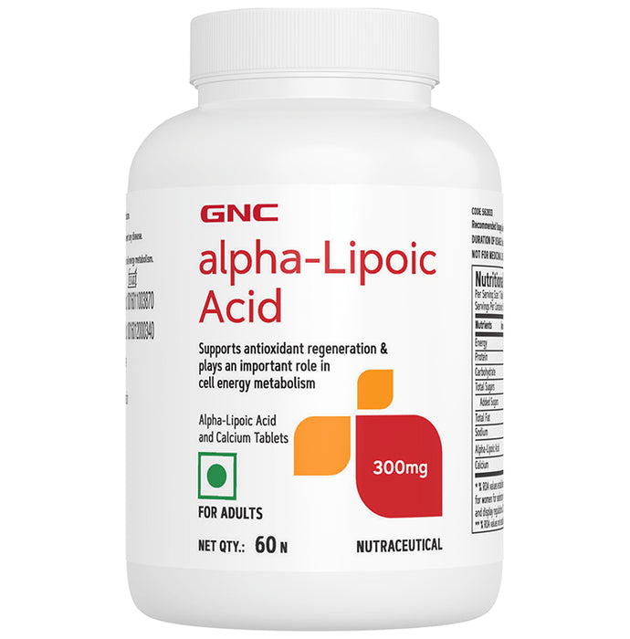GNC Alpha-Lipoic Acid Tablet - Classic Derma