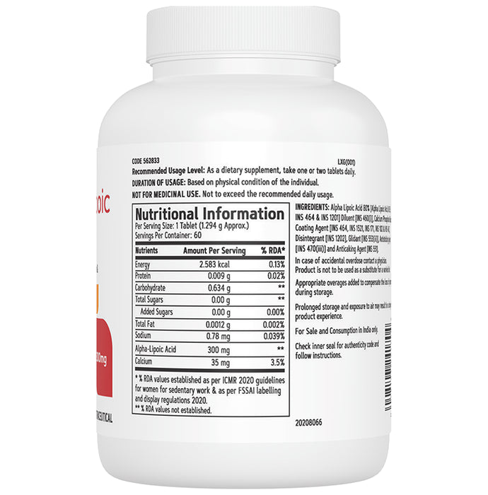 GNC Alpha-Lipoic Acid Tablet