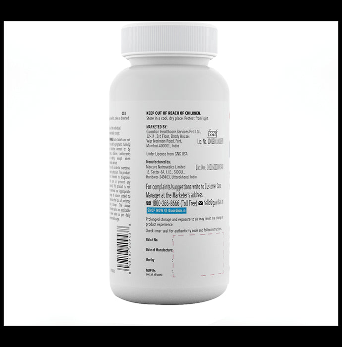 GNC Biotin 10000mcg for Healthy Hair, Skin & Nails | Tablet