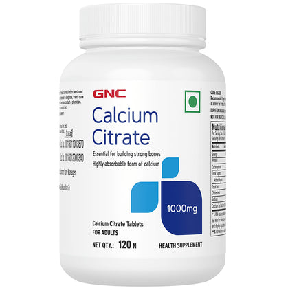 GNC Calcium Citrate Tablet - Classic Derma
