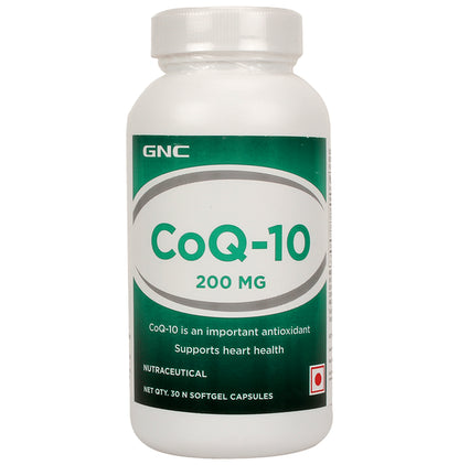 GNC CoQ 10 200mg Softgel Capsule - Classic Derma
