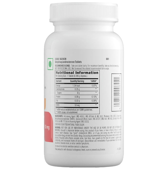GNC DHEA 50mg Tablet