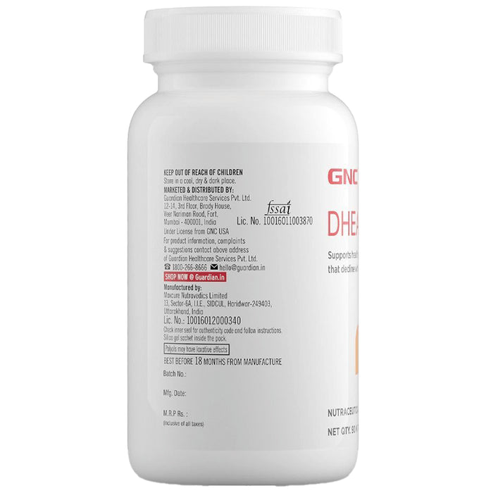 GNC DHEA 50mg Tablet