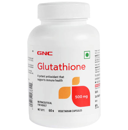 GNC Glutathione 500mg Vegetarian Capsule - Classic Derma