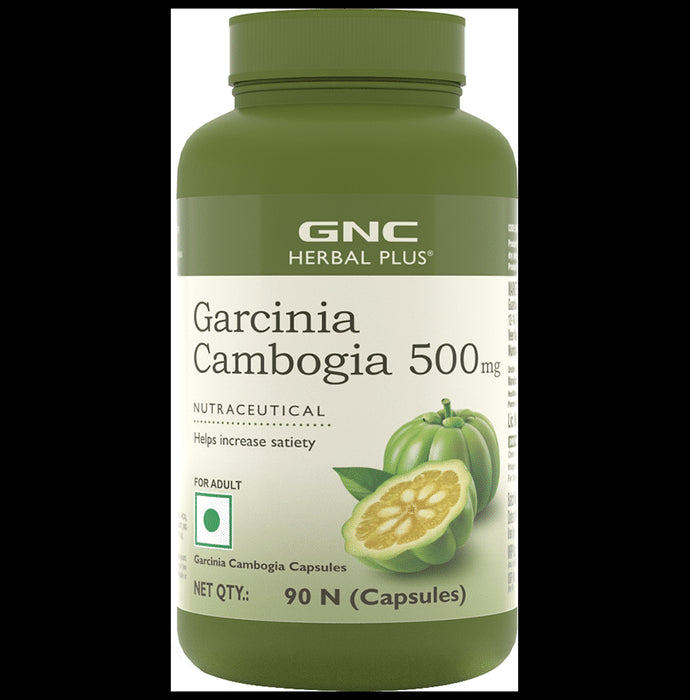 GNC Herbal Plus Garcinia Cambogia 500mg Capsule - Classic Derma