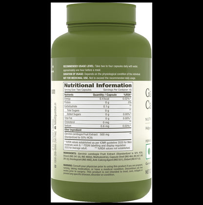 GNC Herbal Plus Garcinia Cambogia 500mg Capsule