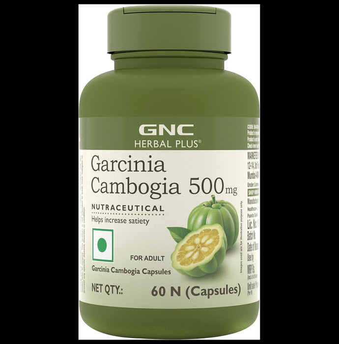 GNC Herbal Plus Garcinia Cambogia 500mg Capsule - Classic Derma