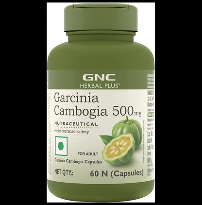 GNC Herbal Plus Garcinia Cambogia 500mg Capsule - Classic Derma