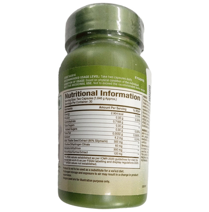 GNC Herbal Plus Liver Support Vegetarian Capsule